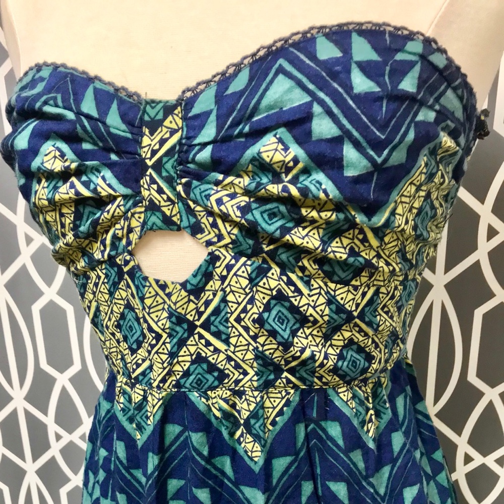 Long Strapless Dress